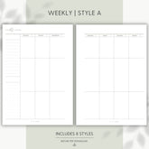 JOYFUL WEEKLY | Style A | Vertical