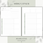 JOYFUL WEEKLY | Style B | Horizontal