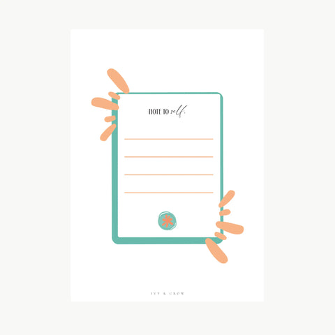 Dashboard | Note To Self