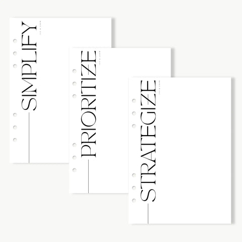 Dashboard | Simplify, Prioritize, Strategize no.1