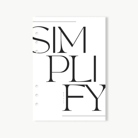 Dashboard | Simplify, Prioritize, Strategize no.2