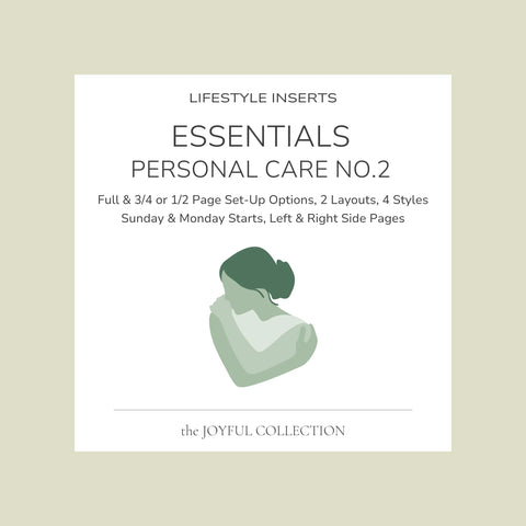 JOYFUL Essentials Personal Care No.2