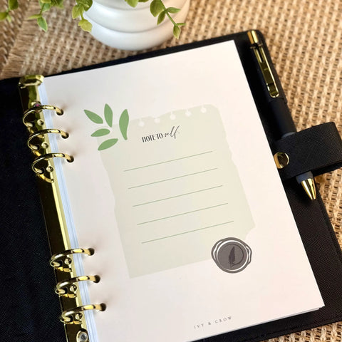 Dashboard | Note To Self