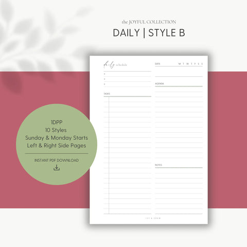 JOYFUL Daily | Style B