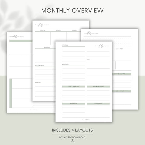 JOYFUL MONTHLY OVERVIEW