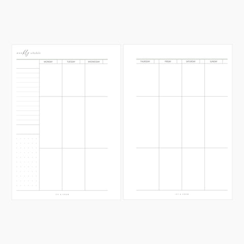 JOYFUL Weekly | Style A | Vertical