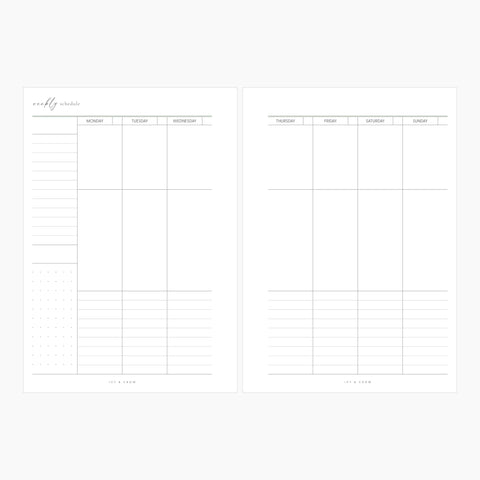 JOYFUL Weekly | Style A | Vertical