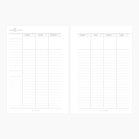 JOYFUL Weekly | Style A | Vertical