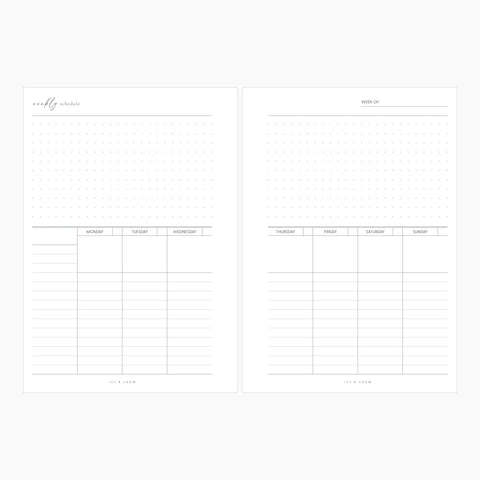 JOYFUL Weekly | Style A | Vertical