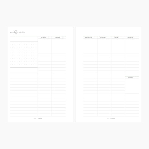 JOYFUL Weekly | Style A | Vertical