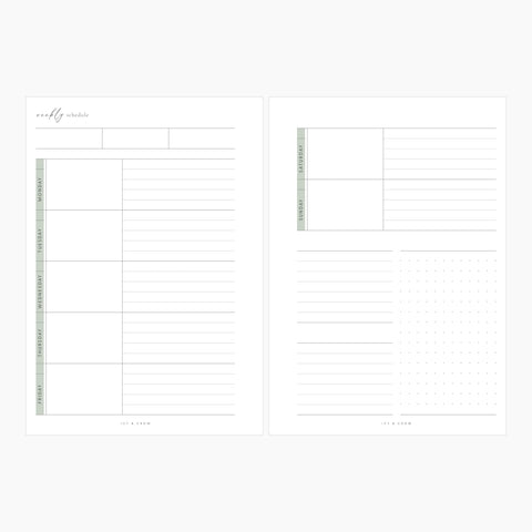 JOYFUL Weekly | Style B | Horizontal