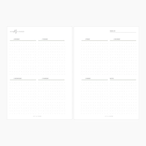 JOYFUL Weekly | Style C | Squared