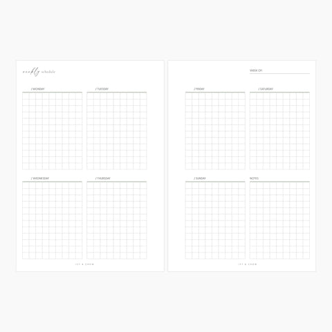 JOYFUL Weekly | Style C | Squared