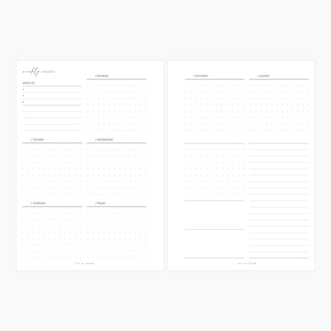 JOYFUL Weekly | Style C | Squared