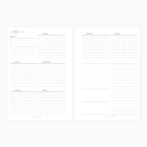 JOYFUL Weekly | Style C | Squared