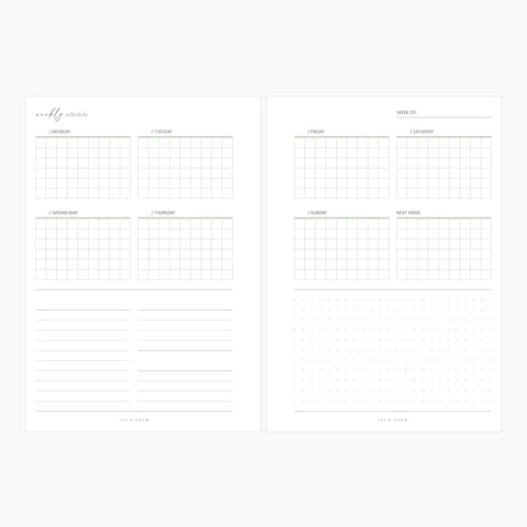 JOYFUL Weekly | Style C | Squared