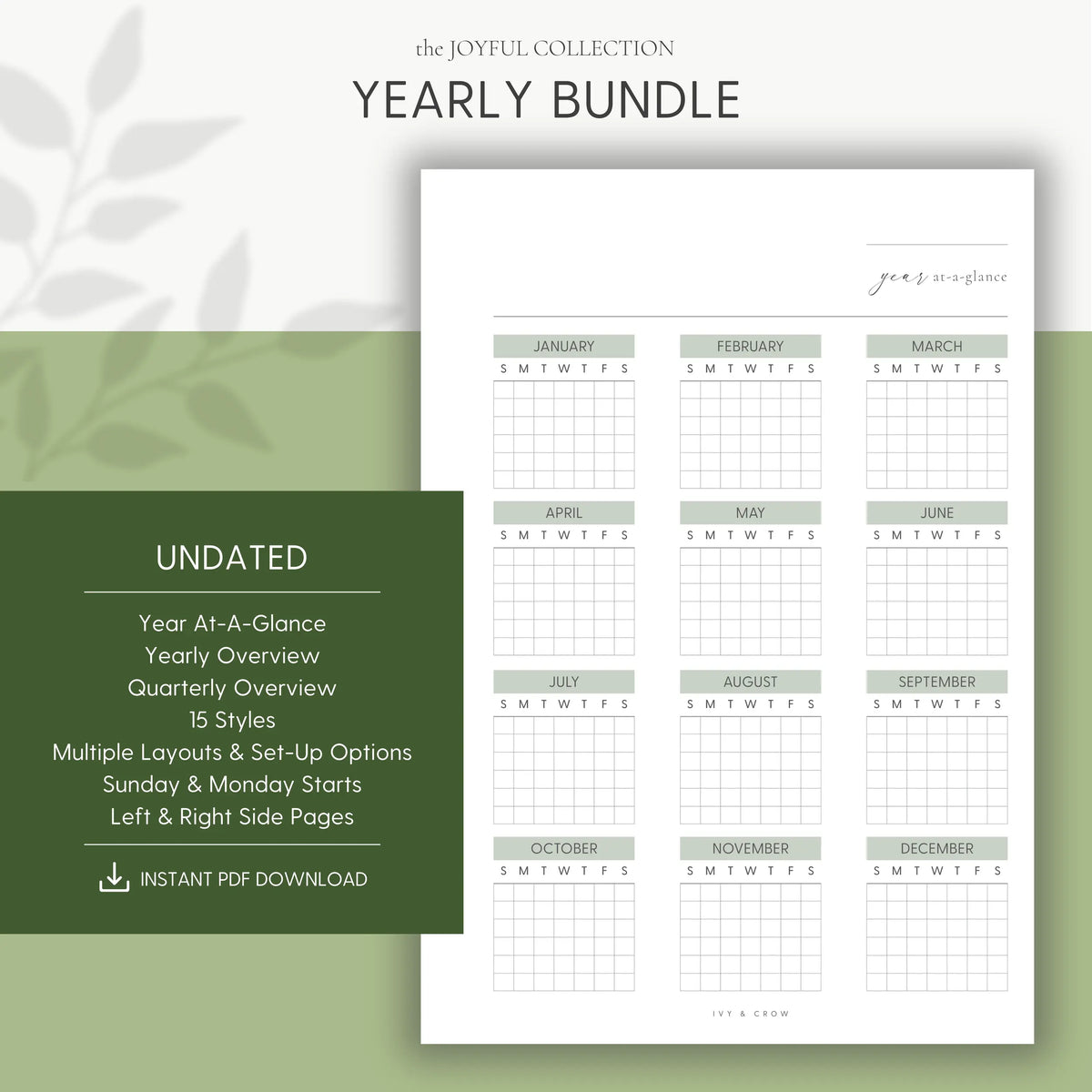 JOYFUL Yearly Bundle