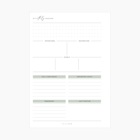 JOYFUL Monthly Overview