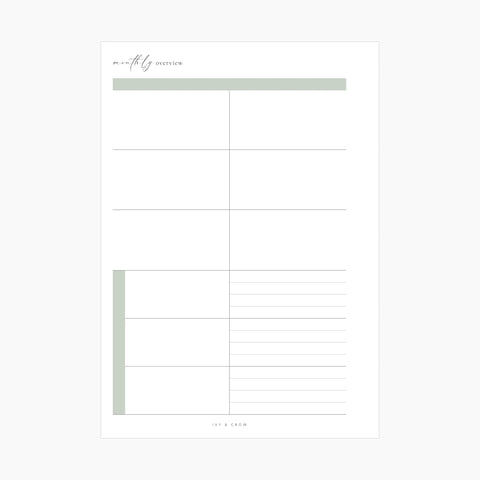 JOYFUL Monthly Overview