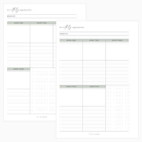 JOYFUL Monthly Organization