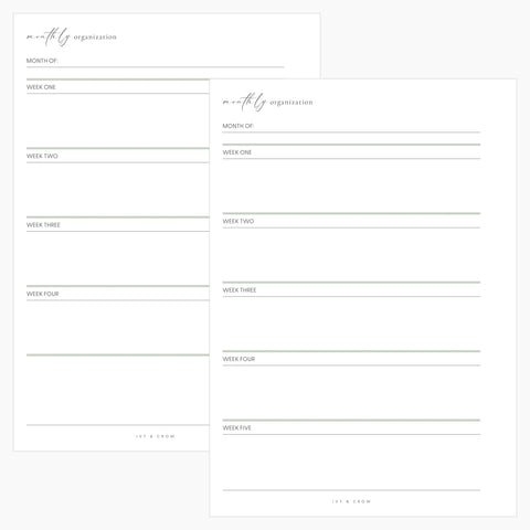 JOYFUL Monthly Organization