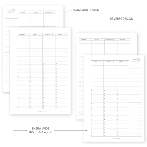 JOYFUL Weekly | Style D | Vertical Hourly
