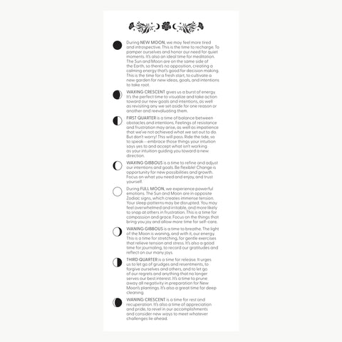 2026 Lunar Calendar | Black and White Moth | TOP