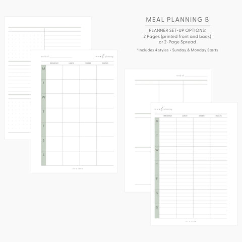 JOYFUL Meal Planning
