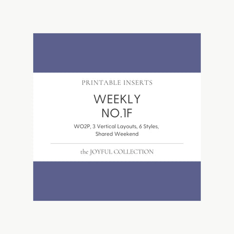 JOYFUL Weekly No.1F | Vertical