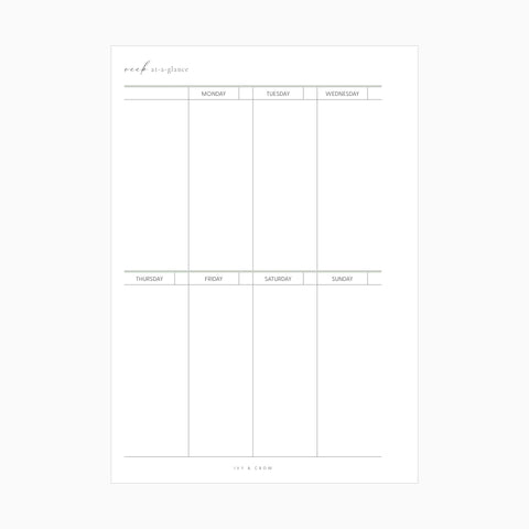 JOYFUL Week At-A-Glance | Style A