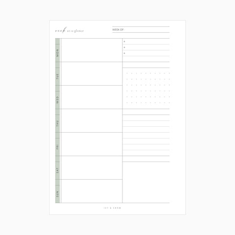 JOYFUL Week At-A-Glance | Style B