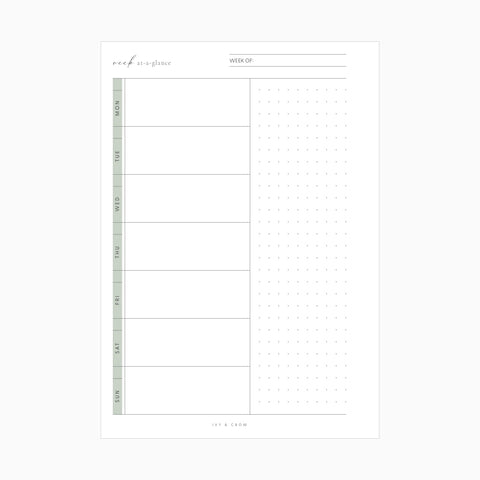 JOYFUL Week At-A-Glance | Style B