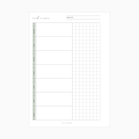 JOYFUL Week At-A-Glance | Style B