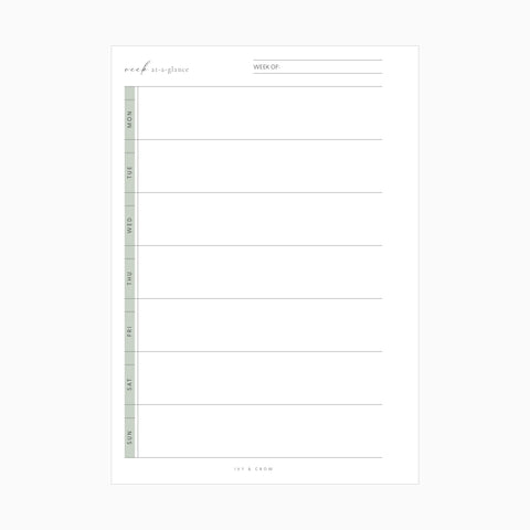 JOYFUL Week At-A-Glance | Style B