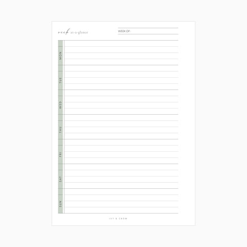 JOYFUL Week At-A-Glance | Style B