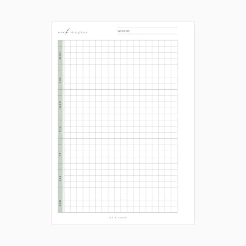 JOYFUL Week At-A-Glance | Style B