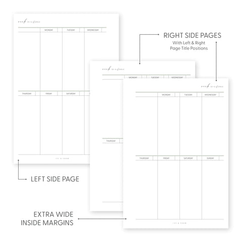 JOYFUL Week At-A-Glance | Style A