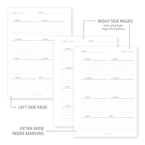 JOYFUL Week At-A-Glance | Style C