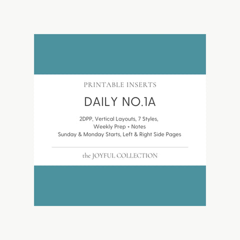 JOYFUL Daily No.1A | 2DPP